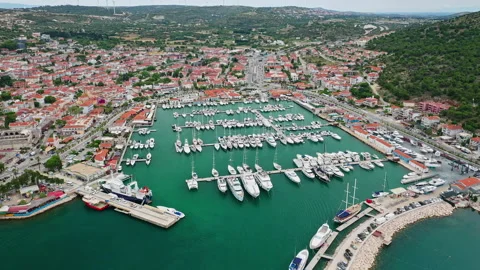 Cesme Marina Stock Footage 134568982