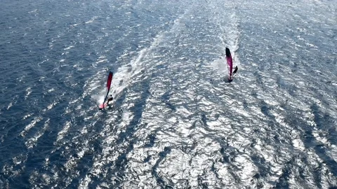 Cesme, Paradise Of Windsurfing Stock Footage 202682526