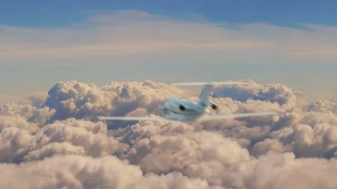Cesna vuelo 6 Stock Footage 132397800