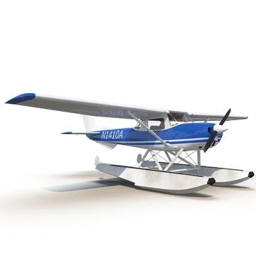 3D Model: Cessna 150 Seaplane 3D Model #90658867 | Pond5