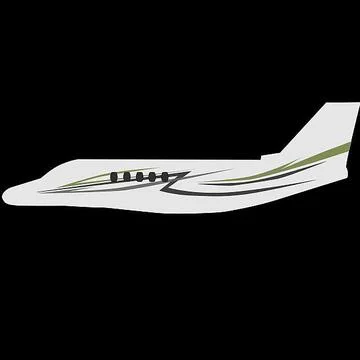 Cessna Citation Latitude 2015 business jet 3D Model