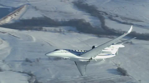 Cessna Citation X Fly By Video stock 67960200