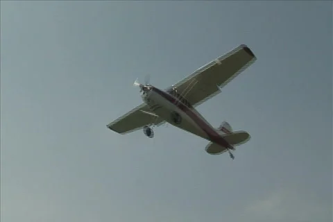 Cessna Fly Over Stock Footage 683270