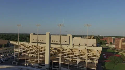 Cessna Stadium Stock Footage 66390747