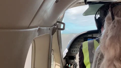 Cessna Whitsunday Flight Stock Footage 168595928