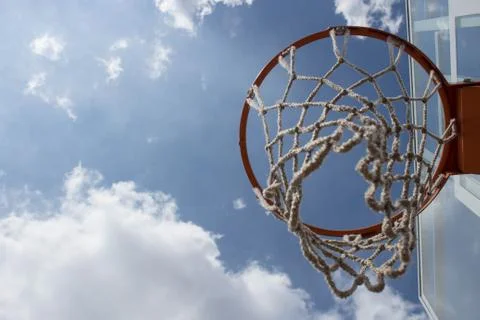 A Cesta e o Céu Stock Photos