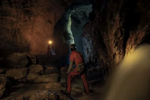 Cetatile cave Stock Photos