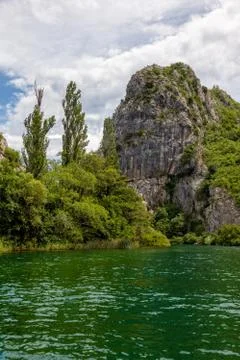 Cetina River Canyon Stock Photos