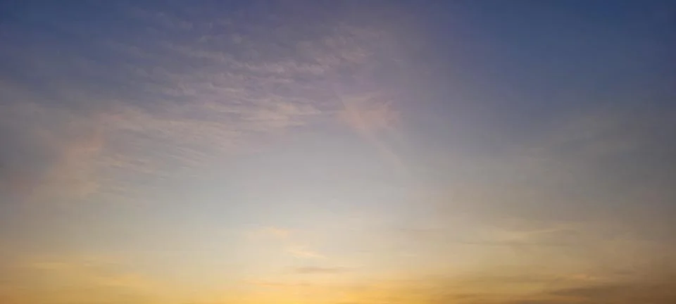 Céu com nuvens Stock Photos