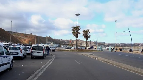 Ceuta immigration 動画素材 108150522