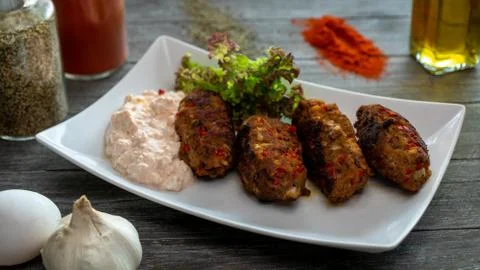 Cevapcici Foto stock