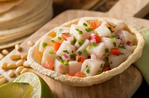 Ceviche Foto stock