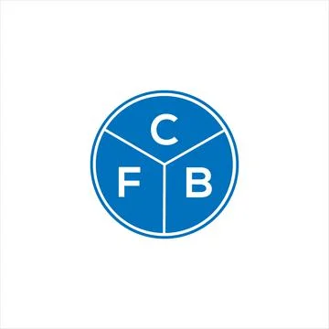 CFB letter logo design. CFB monogram initials letter logo concept. CFB letter 스톡 일러스트