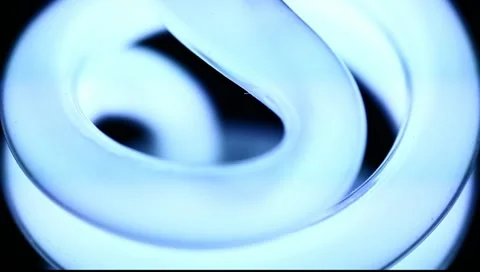 CFL Bulb Stock Footage 11279115