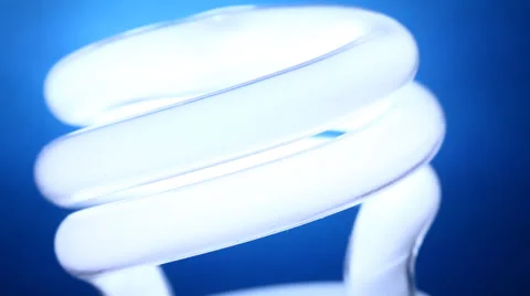 CFL Bulb lighting bright Stock Footage 37278889