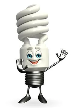 Cfl character is happy pose Stock Illustration