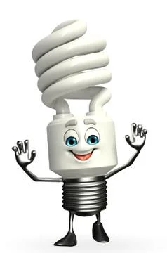 Cfl character is happy pose Stock Illustration