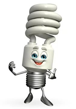 Cfl character is pointing Stock Illustration