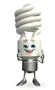 Cfl character is pointing Stock Illustration