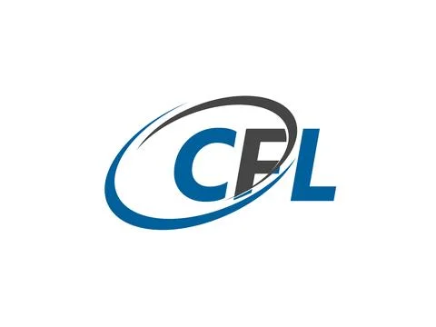 Cfl creative logo design vector illustration Stock Illustration