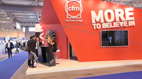CFM company Stock Footage 29667927
