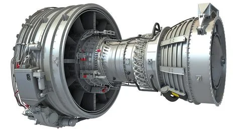 3D Model: CFM International CFM56 Turbofan Aircraft Jet Engine #96452193