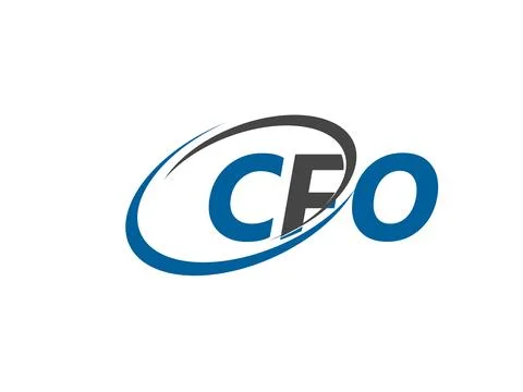 Cfo creative logo design vector illustration Stock Illustration