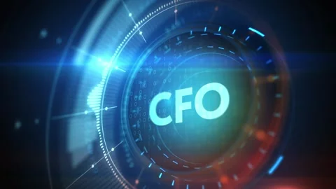 CFO - digital technology concept. Business, Technology, Internet and networ.. Video stock 309360284
