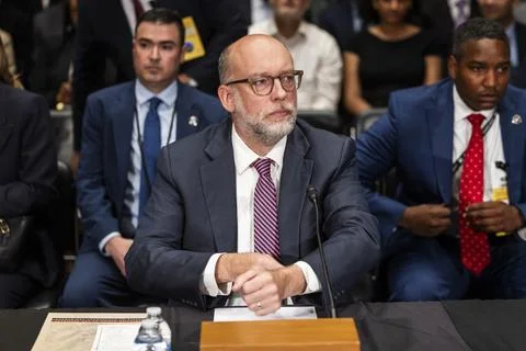 CFPB Director Vought testifies at Senate Committee on Banking, Housing and Urban Stock Photos