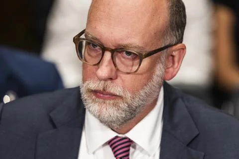 CFPB Director Vought testifies at Senate Committee on Banking, Housing and Urban Stock Photos