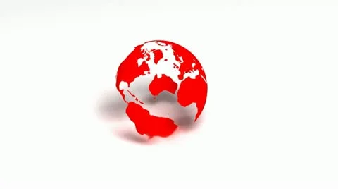 CG-3D-Animated-Rotating-Seamless-Globe Vidéo 10902409