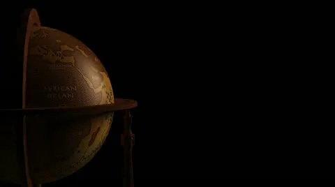 CG-3D-Animated-Rotating-Seamless-Globe Video stock 12519726