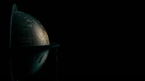 CG-3D-Animated-Rotating-Seamless-Globe Video stock 12519735