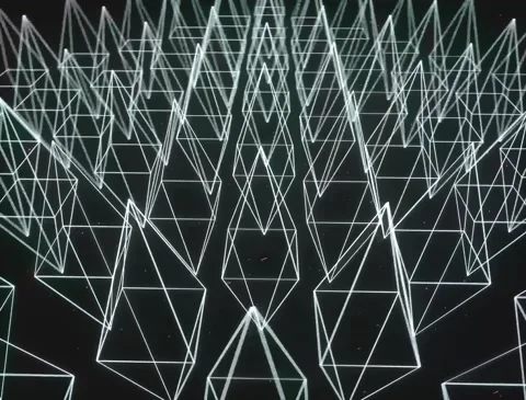 CG Abstract Stock Footage 158425223