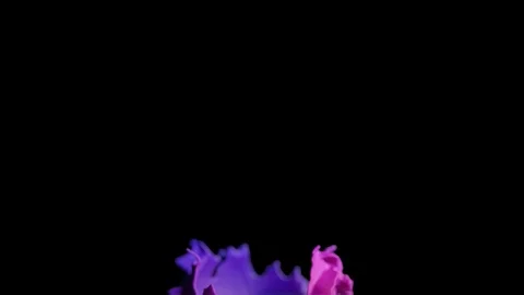 Cg animation of abstract flow on black background. Stock Footage 119839978