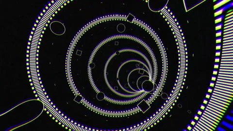 CG Animation Background Loop Effect Stock Footage 240891721