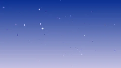 CG Animation Glitter Effect Bule Stock Footage 241764360
