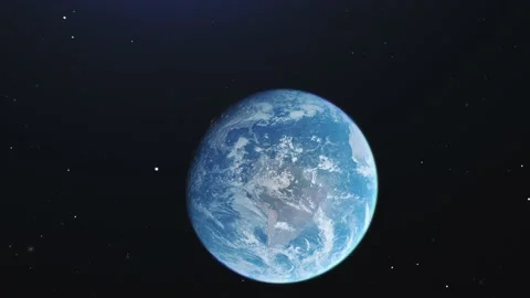 CG animation motion graphics that cast shadows on the earth Stock Footage 149555937