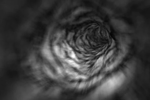 CG Cave Flythrough 01 Stock Footage 95430