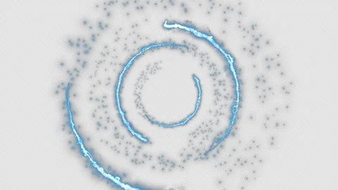 CG of energy swirling like lightning Stock Footage 341501967