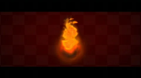 CG Flame Stock Footage 486436