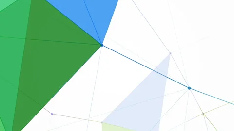 Cg Generated 3D Abstract Geometry Abstraction Motion Stock Footage 90466466