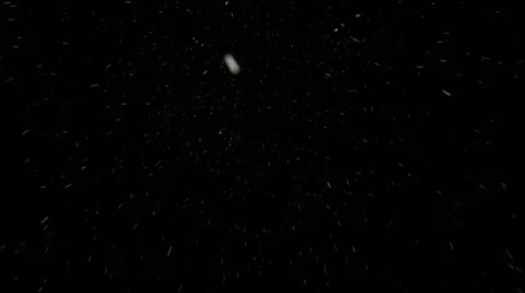 CG generated Falling Snow animation Video stock 12326026