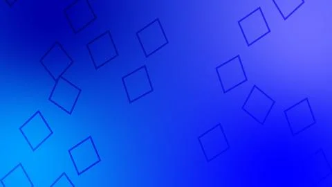 CG image of blue background including rhombus shaped object イラスト素材