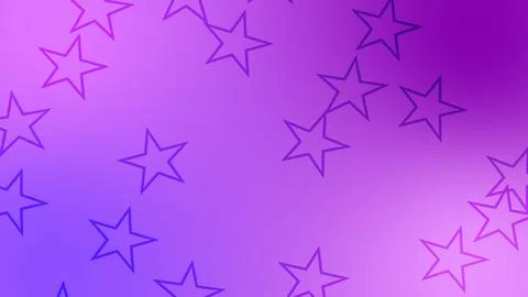 CG image of purple background including star shaped object イラスト素材