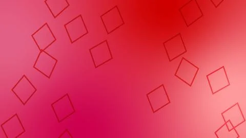 CG image of red background including rhombus shaped object イラスト素材