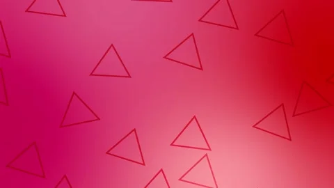 CG of red background including triangle shaped object Stock Footage 254755259