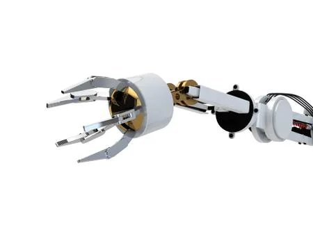 CG robot arm Stock Illustration