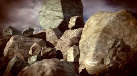 CG Rocks (HD) Video stock 10730467