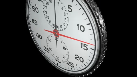 CG Stopwatch 15 Secs Video stock 955102